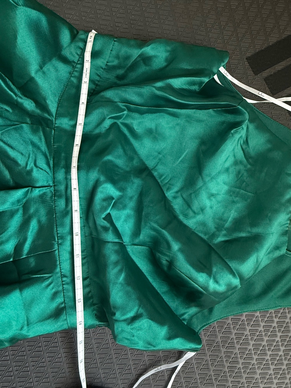 NWT Lulus Broadway Show Emerald Green High-Low Gown - Size M - Picture 6 of 7